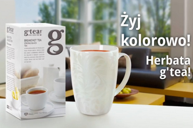 Kampania wspiera wejście na rynek herbaty g'tea