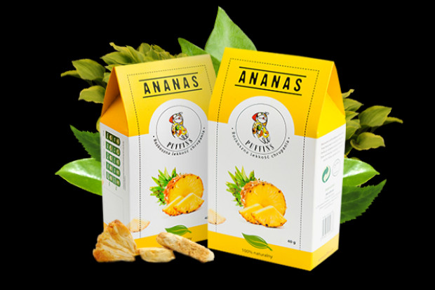 Puffingowany Ananas marki Puffins