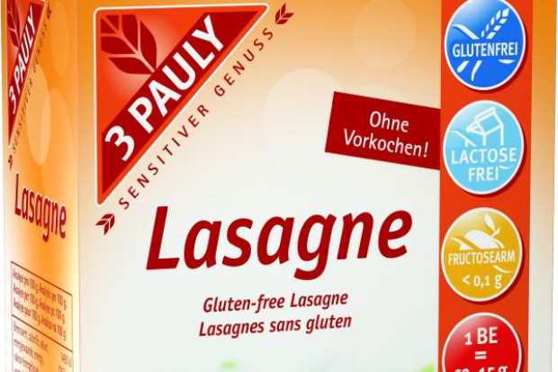 Bezglutenowy makaron płaty lasagne 3 Pauly