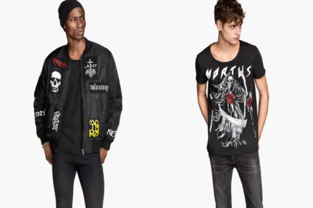 Fot. H&M Metalowcy zakpili z kolekcji H&M