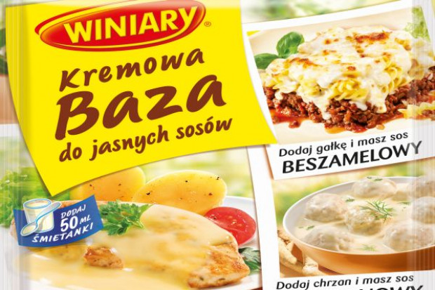 Fot. Winiary Kremowa baza do jasnych sosów WINIARY