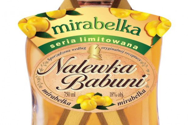 Fot. mat. pras. Nalewka Babuni mirabelka