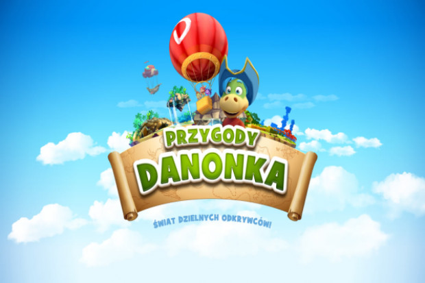 Fot. mat. pras. Przygody Danonka - aplikacja z grami dla dzieci