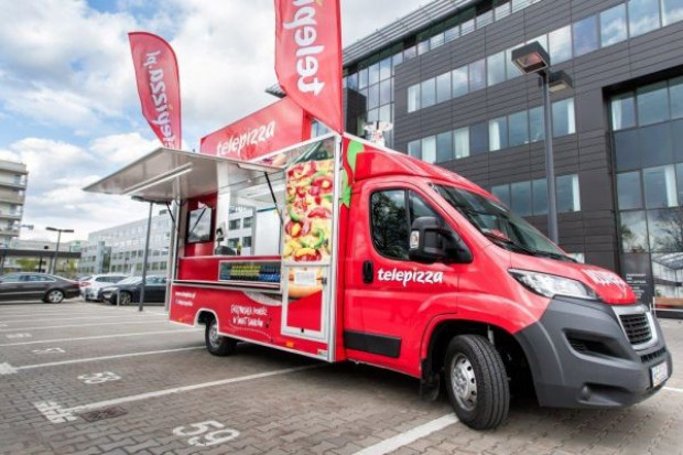 Telepizza stawia na food trucki. Sprawdzi potencjał miast, w których nie jest obecna
