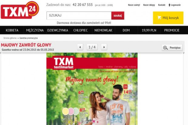 TXM: Reklama w gazetkach handowych zapewnia najlepsze wyniki sprzedażowe