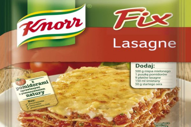 Fot. Unilever Polska Fix Lasagne Knorr