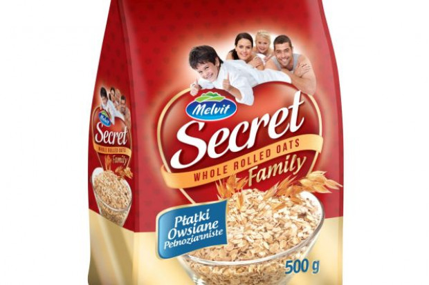 Fot. Melvit Płatki owsiane Secret Family marki Melvit