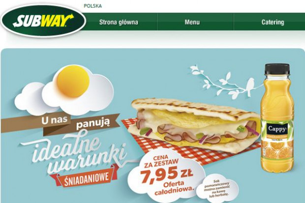 Fot. za subway.com.pl Subway w rok uruchomił w Polsce 13 lokali