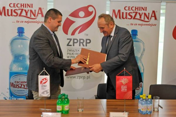 fot. materiały prasowe Cechini Muszyna oficjalną wodą Związku Piłki Ręcznej w Polsce