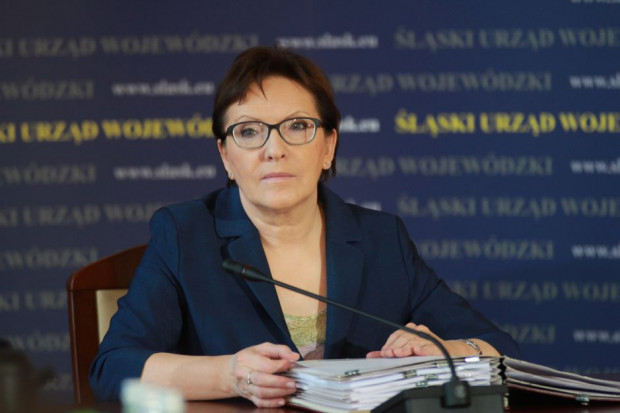 Na zdj. Ewa Kopacz, fot. PTWP Ewa Kopacz kupuje w Biedronce i chwali ofertę sieci