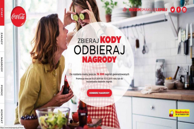 fot. materiały prasowe Coca-Cola i Biedronka uruchomiły wspólną akcję promocyjną