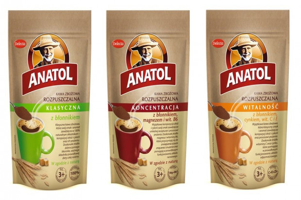 Ruszyła kampania kawy Anatol, fot. Delecta Delecta wspiera sprzedaż kawy Anatol