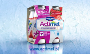 Danone wspiera sprzedaż jogurtu Actimel loterią konesumencką