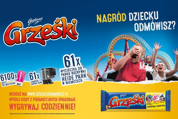 Marka Grześki organizuje loterię z nagrodami, fot. mat.pras. Grześki z loterią i kampanią reklamową