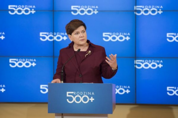 fot. za premier.gov.pl Morgan Stanley: program 500+ pobudzi koniunkturę