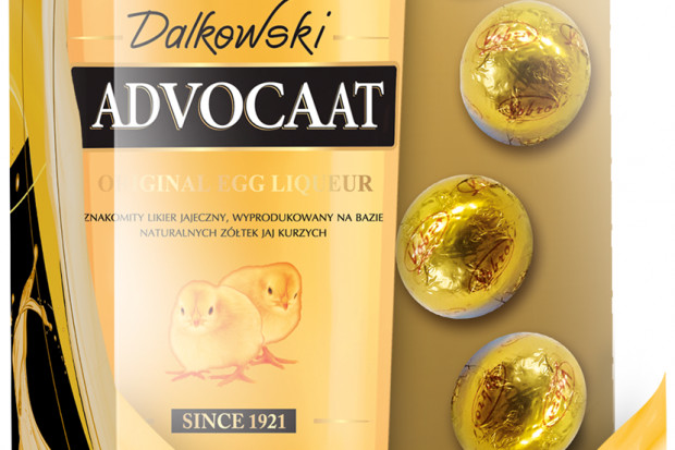 Fot. mat. pras. Likier Dalkowski Advocaat z czekoladkami