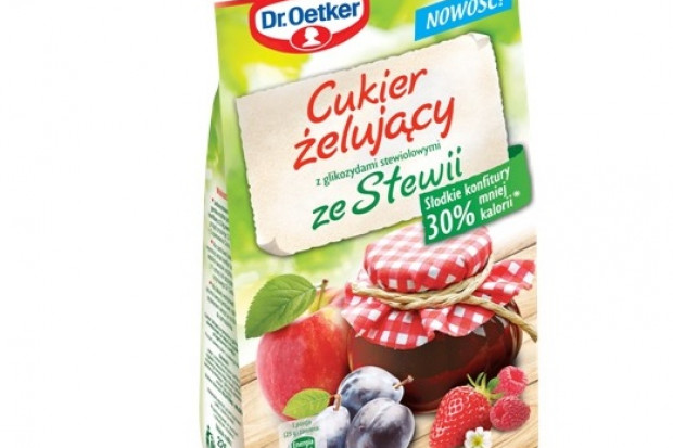 Fot. mat. pras. Cukier żelujący ze Stewią od Dr. Oetkera