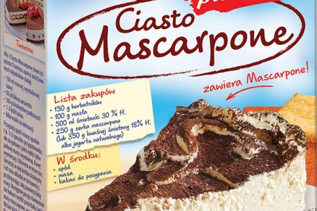 Fot. mat.pras. Ciasto Mascarpone Dr. Oetker