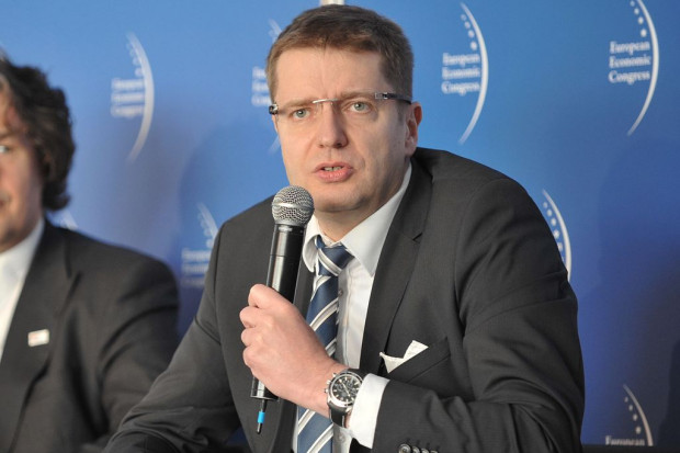 Na zdj. Krzysztof Rabiański, prezes zarządu EM&F, fot. PTWP Prezes EM&F na EEC 2016: Zmierzamy do tego żeby Empik był taki, jak chce klient