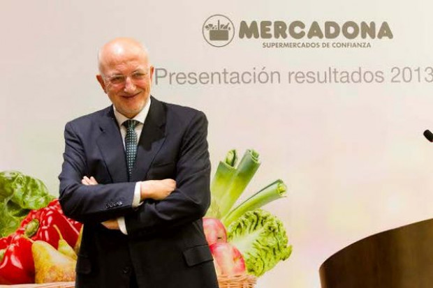 Juan Roig, prezes Mercadona, fot. za mercadona.es Mercadona nowym konkurentem Jeronimo Martins. Wyda w Portugalii 25 mln euro