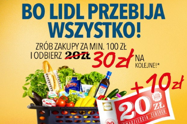 Fot. za Lidl.pl Lidl chce być królem promocji. Sieć podbija stawkę i wyprzedza działania konkurencji