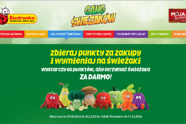 Fot. za Biedronka.pl Maskotki za zakupy o wartości 600 zł w nowej promocji Biedronki
