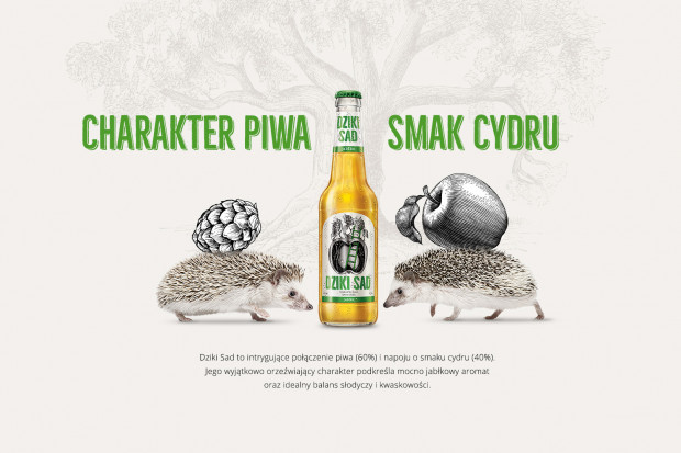 Fot. mat.pras. Marka Dziki Sad pomaga jeżom