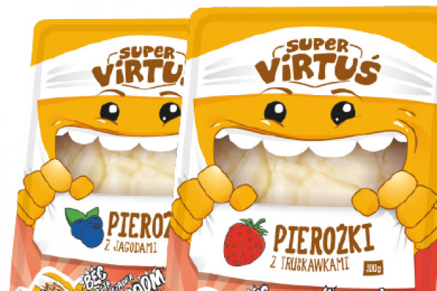 Fot. mat. pras. Super Virtusie – pierożki z owocami dla dzieci