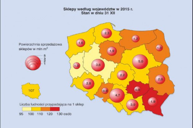 fot. GUS Hiper- i supermarkety odpowiadają za 24,6 proc. sprzedaży detalicznej
