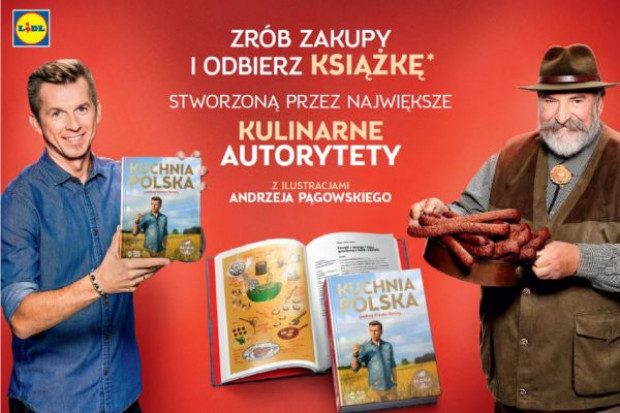 fot. materiały prasowe Książka kucharska do kupienia w Lidlu za 1 grosz przy zakupach za 300 zł