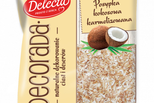 Fot. Delecta Nowe posypki do deserów od marki Delecta