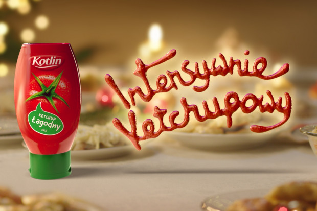 Fot. mat.pras. Świąteczna kampania ketchupu Kotlin