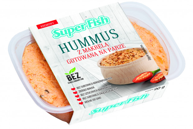 Nowość od SuperFish: Hummus z białej fasoli