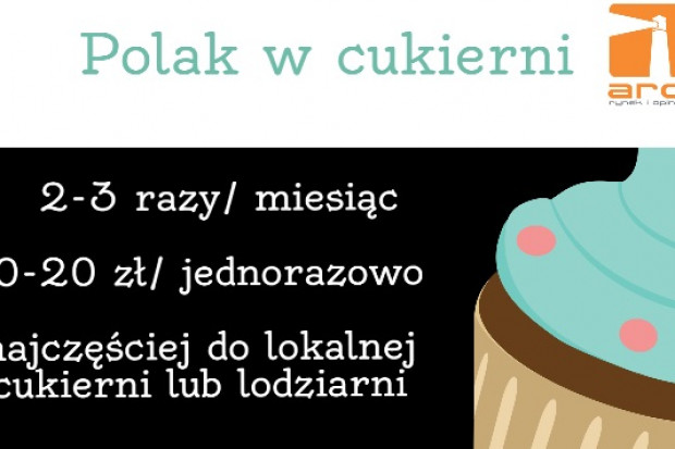 fot. ARC Rynek i Opinia W cukierniach i lodziarniach klienci wydają jednorazowo 10-20 zł