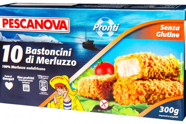 Bezglutenowe Paluszki rybne firmy PESCANOVA