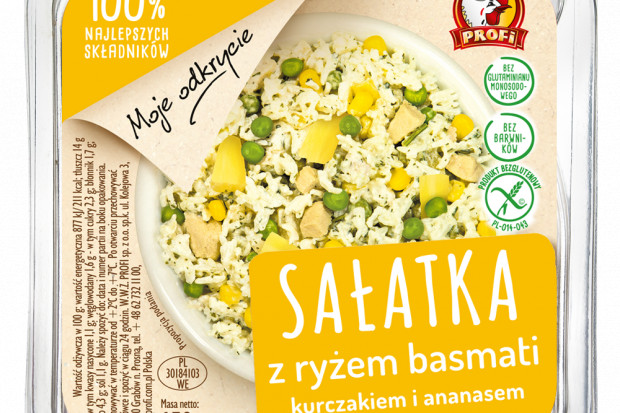 fot. materiały prasowe Trzy nowe sałatki w linii "Moje odkrycie" Profi