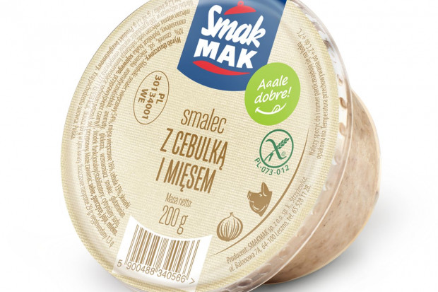 fot. materiały prasowe Bezglutenowy Smalec z cebulką i mięsem od SmakMAK