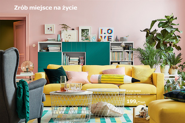 fot. IKEA IKEA: 7 mln egz. katalogu, Fisz w reklamie