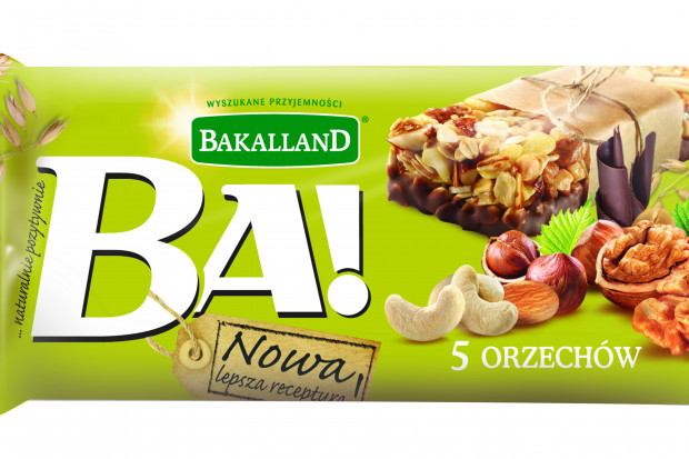 fot. materiały prasowe Nowa receptura batonów Bakalland BA!