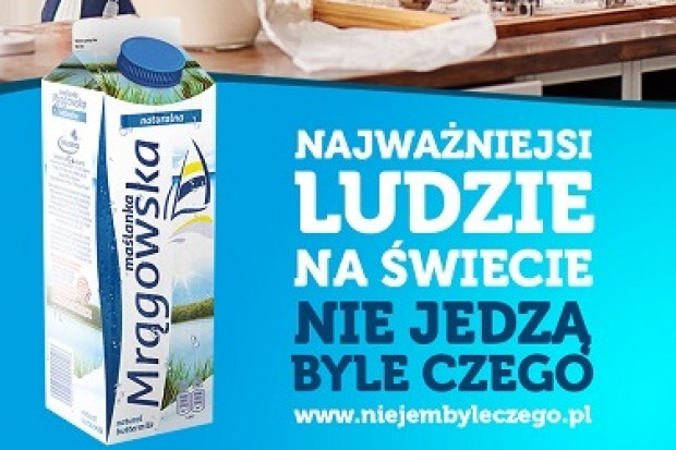 fot. materiały prasowe Kolejny etap kampanii Maślanki Mrągowskiej