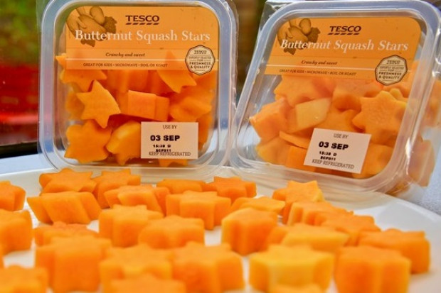 fot. tescoplc.com Gwiazdki z dyni, buźki z ziemniaków – to nowa linia warzyw Tesco dla dzieci
