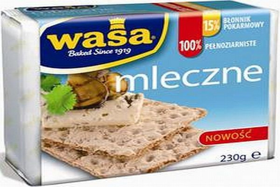 Wasa wprowadza pieczywo mleczne
