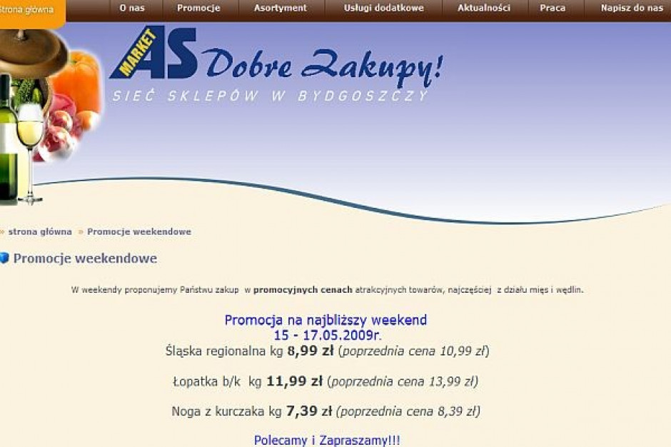 As Market: Promocje wędlin sprawdzają się w weekend