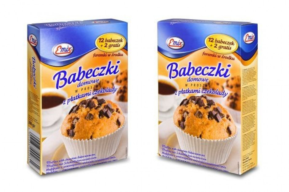 Domowe babeczki w proszku marki Emix