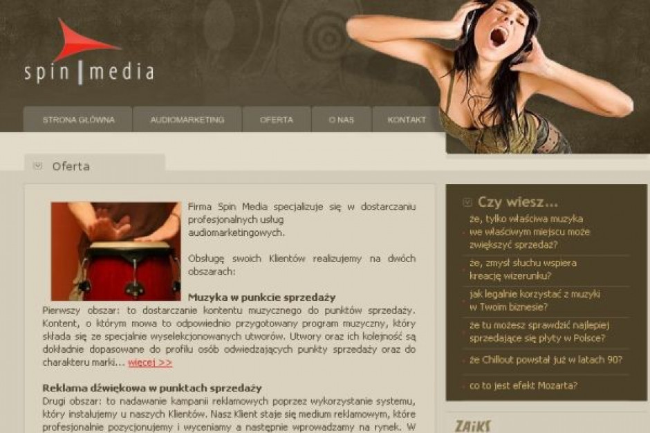 Za usługę audiomarketingu trzeba zapłacić od 200 do 500 zł miesięcznie