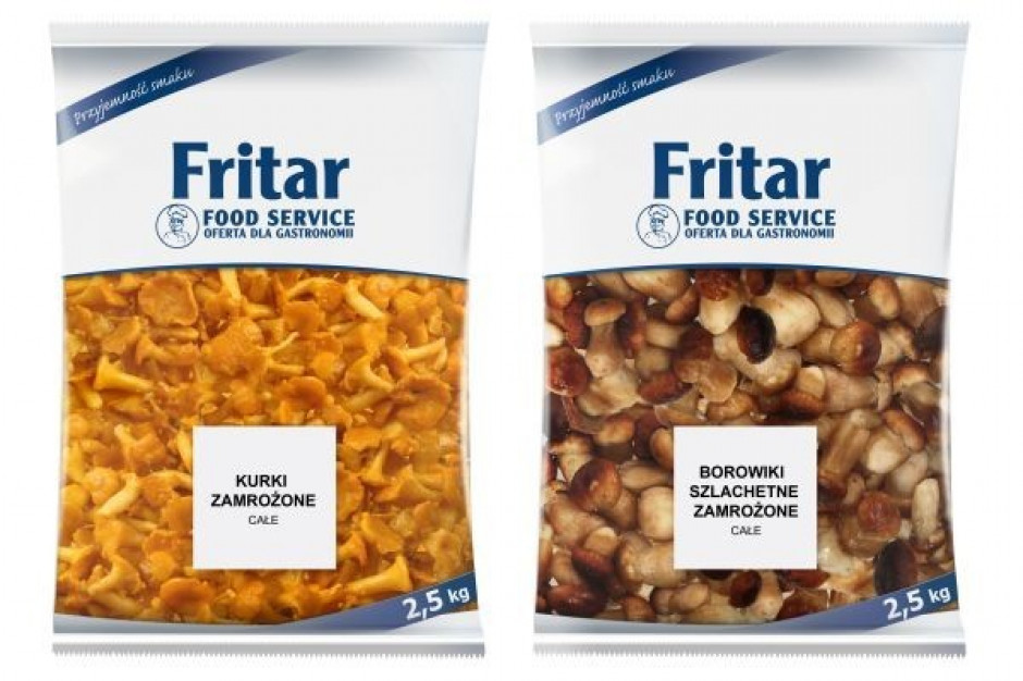 Fritar ma w ofercie mrożone grzyby