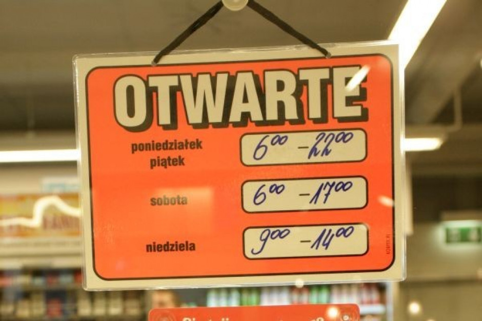 Godziny pracy sklepu mogą decydować o jego przewadze
