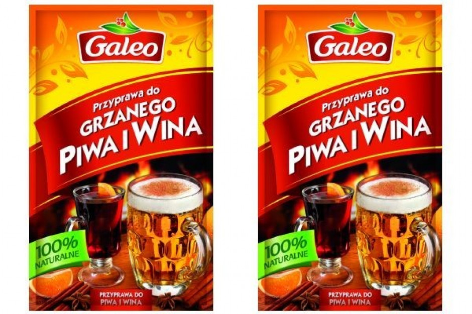 Grzane piwo i wino z przyprawą Galeo