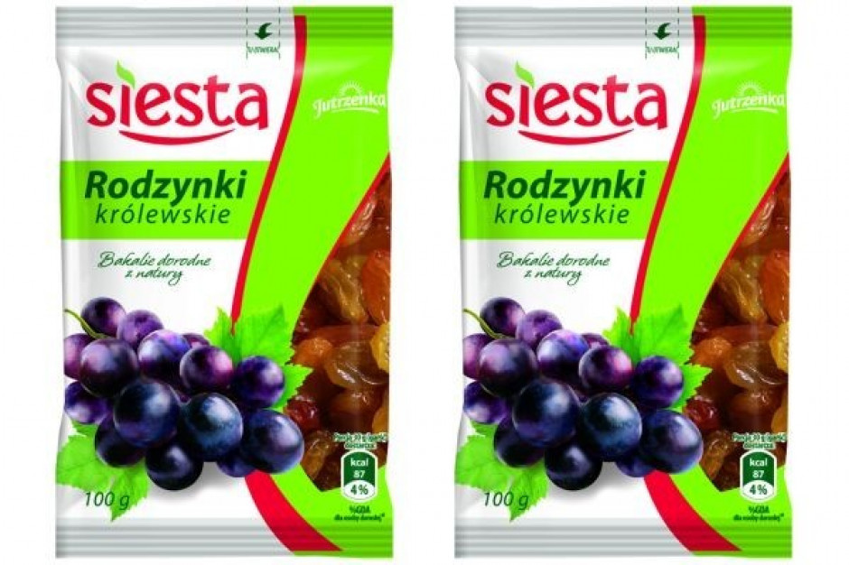 Siesta rozrzesza ofertę o Rodzynki Królewskie