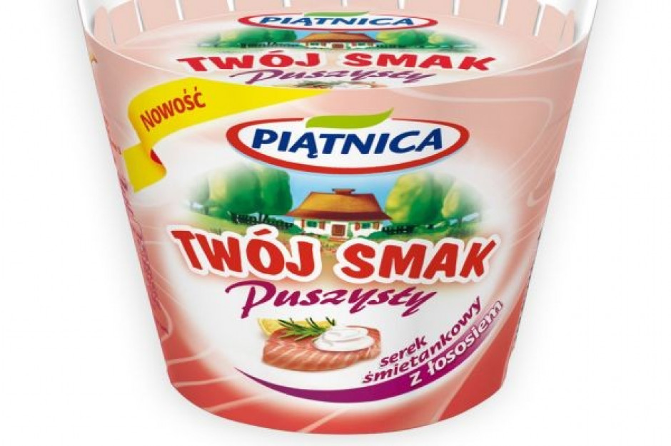 Twój Smak Puszysty z łososiem Piątnicy
